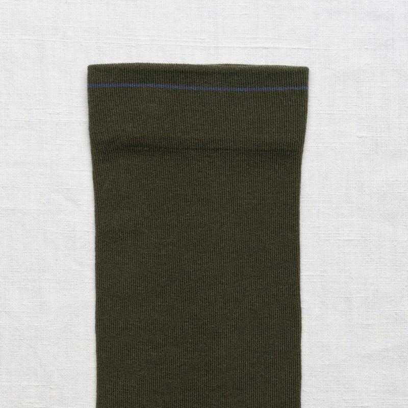 Bonne Maison Chaussettes Kaki