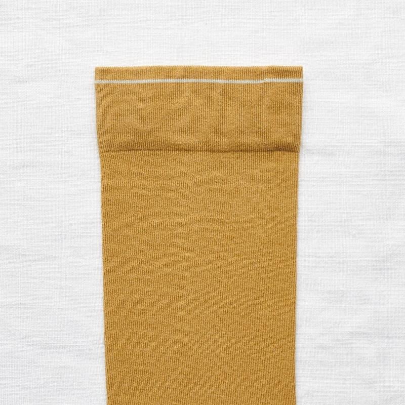 Bonne Maison Chaussettes Ocre