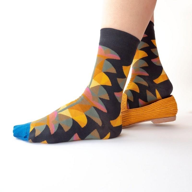 Bonne Maison Chaussettes Palme Nuit