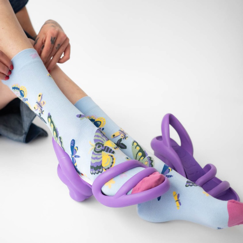 Bonne Maison Chaussettes Papillons