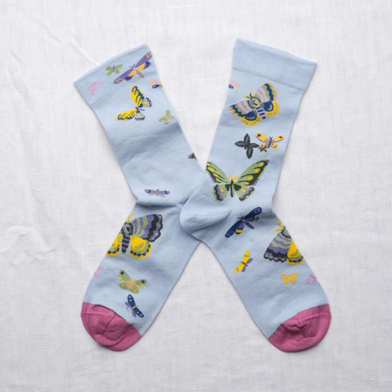 bonne maison Chaussettes Papillons