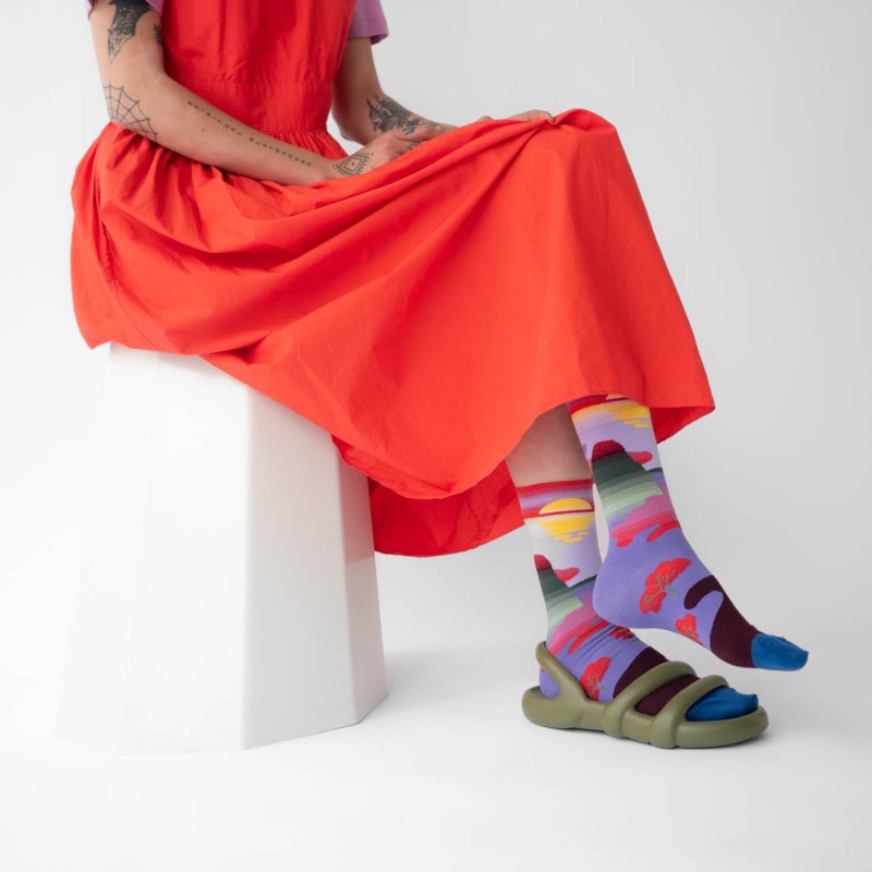 Bonne Maison Chaussettes Paysage