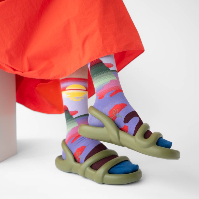 Bonne Maison Chaussettes Paysage