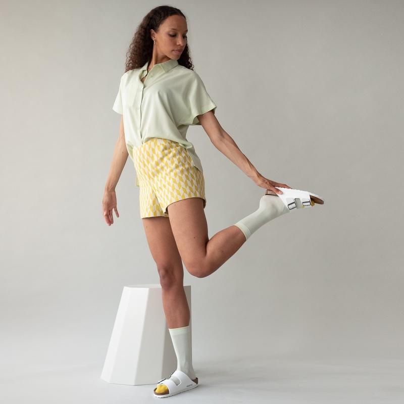 Bonne Maison Chaussettes Uni Bourgeon