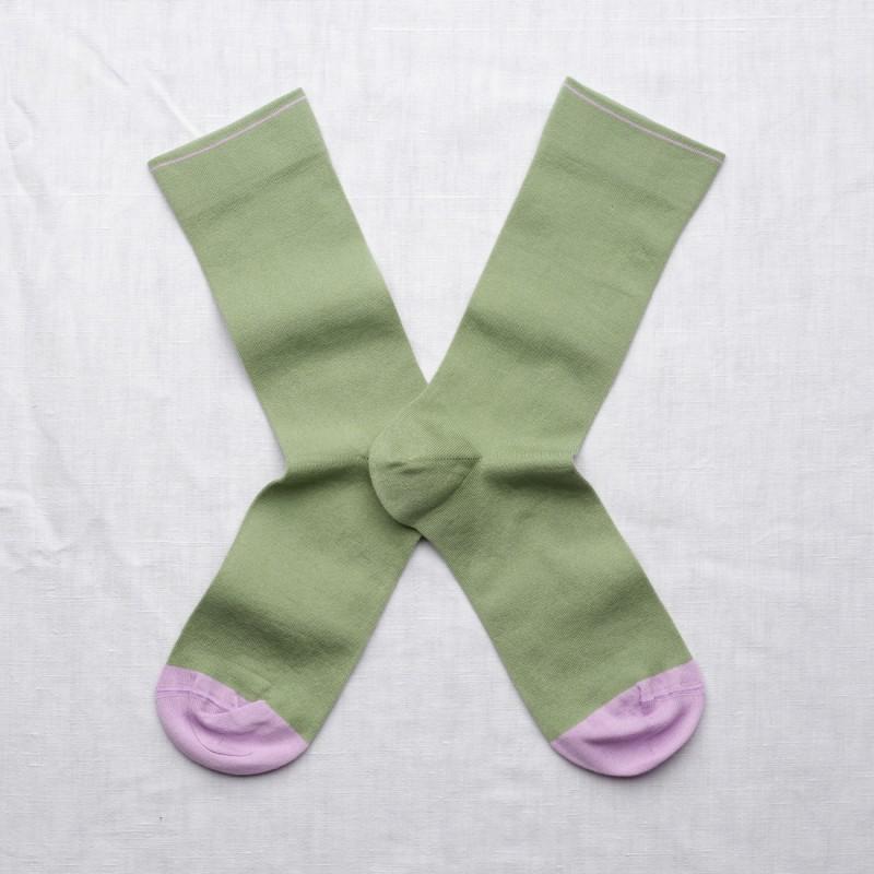 bonne maison Chaussettes Vert Vieilli