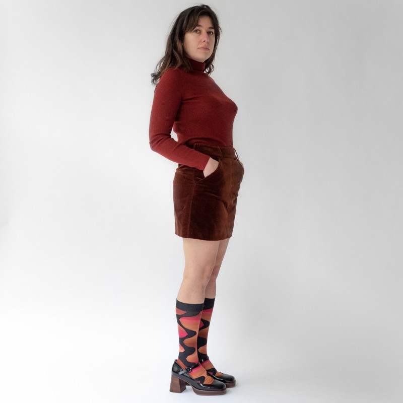 Bonne Maison Mi-Bas Dégradé Multico