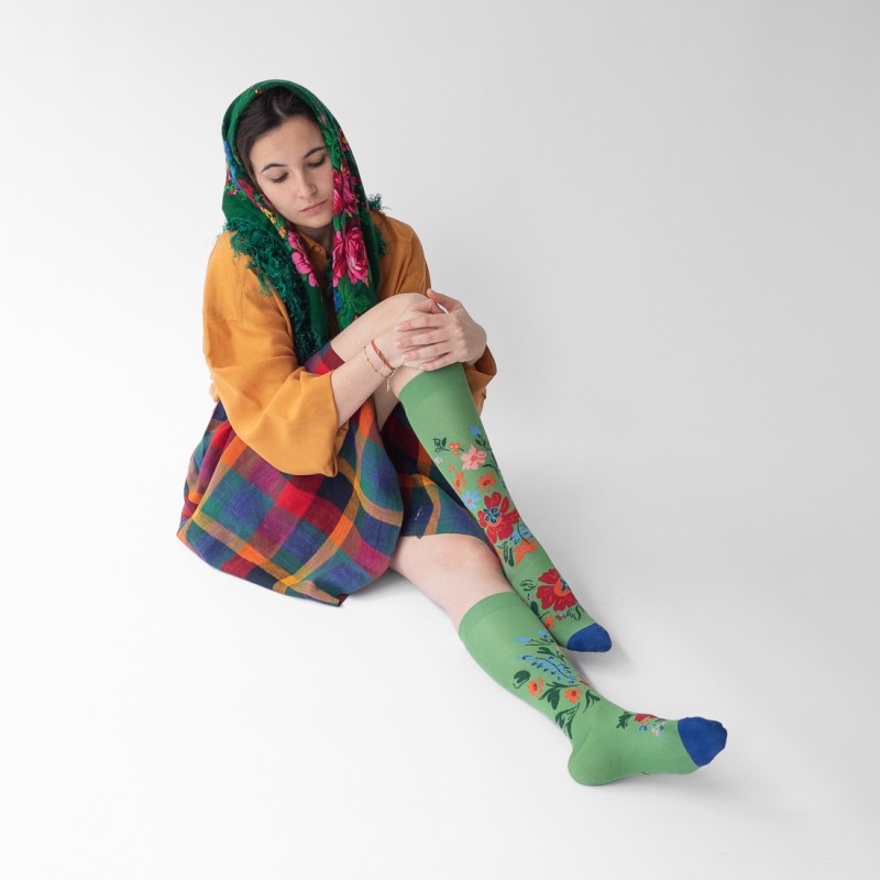 Bonne Maison Mi-Bas Fleurs Forêt