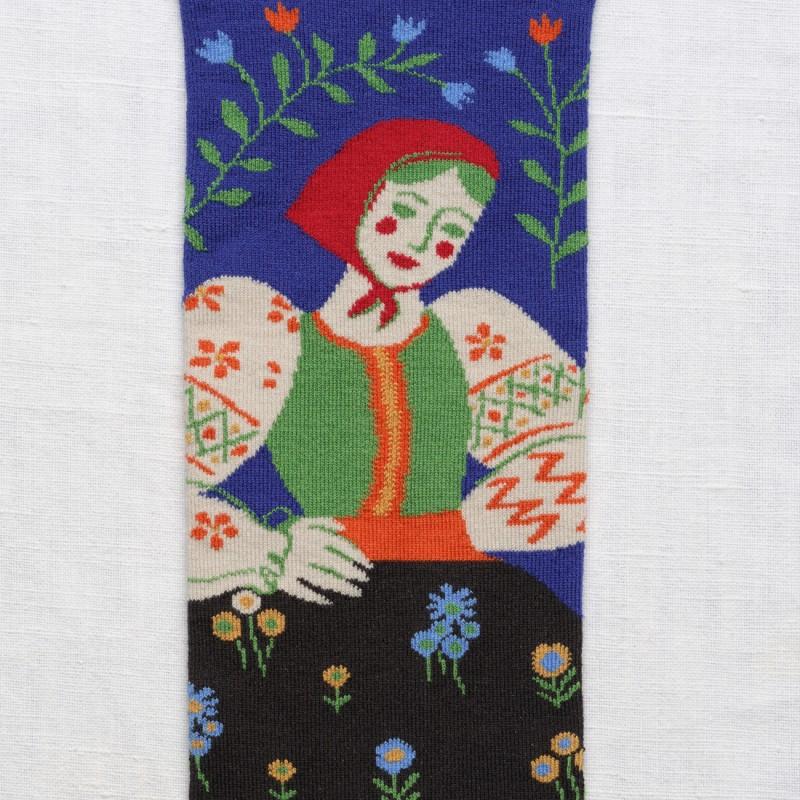 Bonne Maison Mi-Bas Polka Matisse