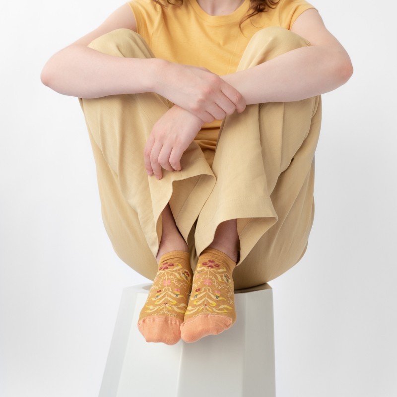 Bonne Maison Socquette Personnages Ocre