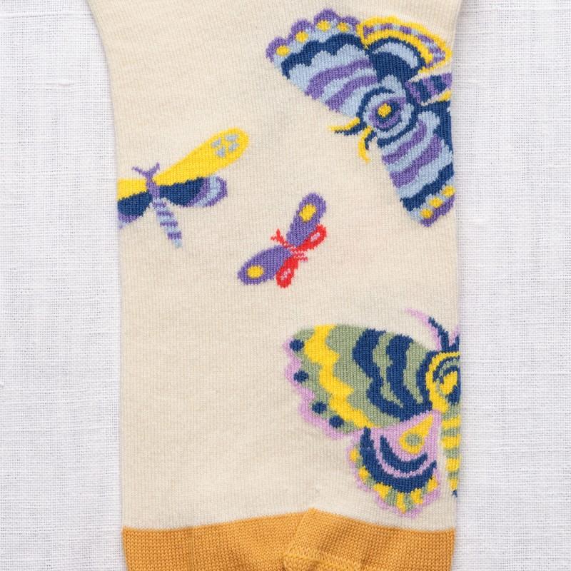 Bonne Maison Socquettes Papillons