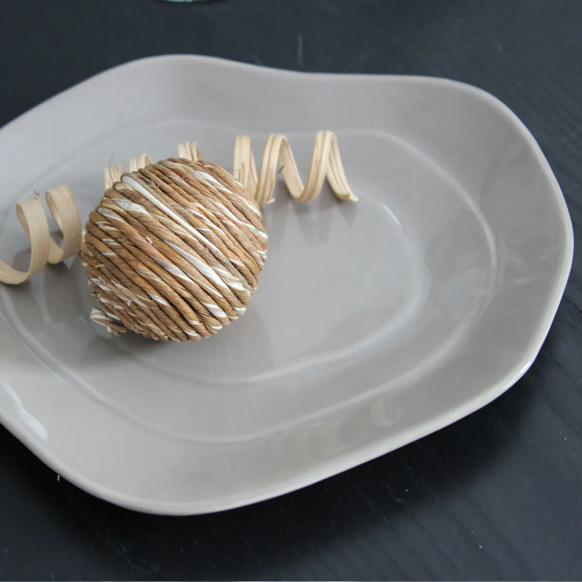 Bruno Evrard Assiette à Dessert 23x21cm En Céramique TEMPO Beige – Bruno Evrard