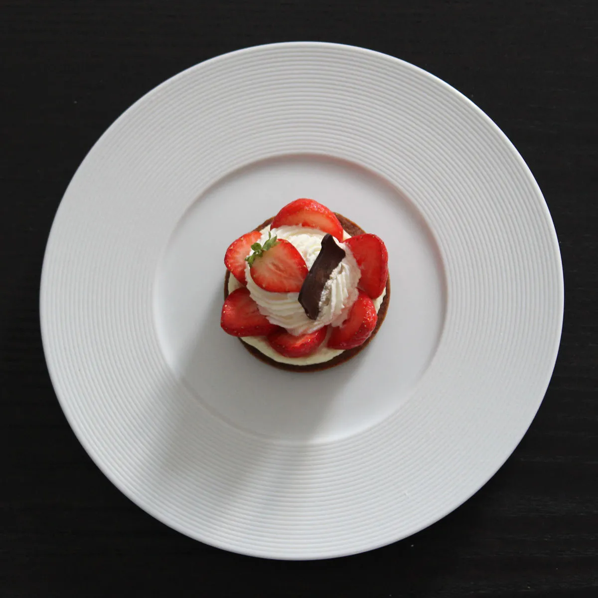 Bruno Evrard Assiette à Dessert Blanche En Porcelaine 23cm - SOLARA