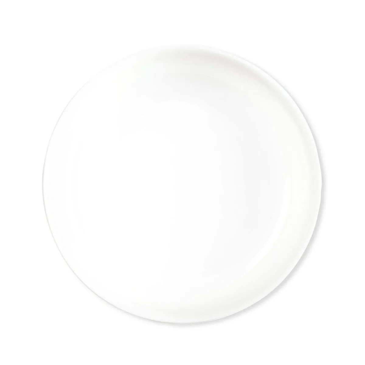 bruno evrard Assiette à Dessert Blanche en Porcelaine - Vaisselle Chic et Retro