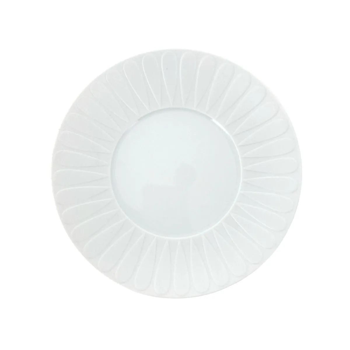 bruno evrard Assiette à dessert blanche LATICA en porcelaine 21cm