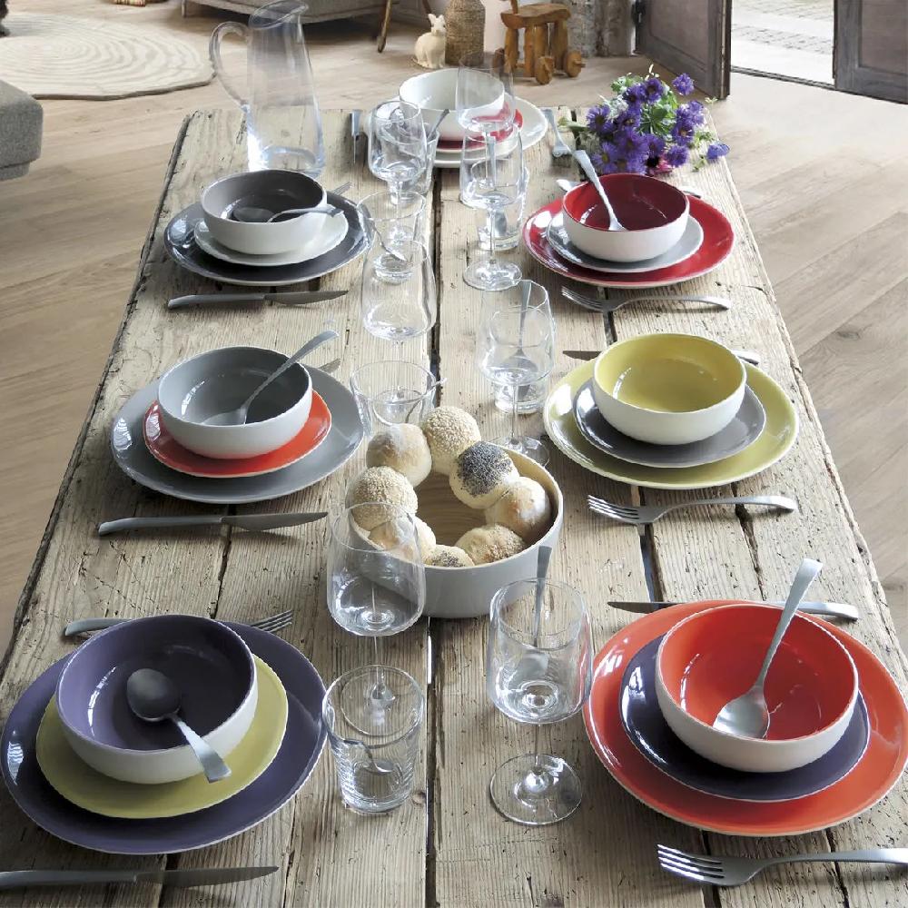 Bruno Evrard Assiette à Dessert Contemporaine En Faïence - Couleur Ivoire - TERANA