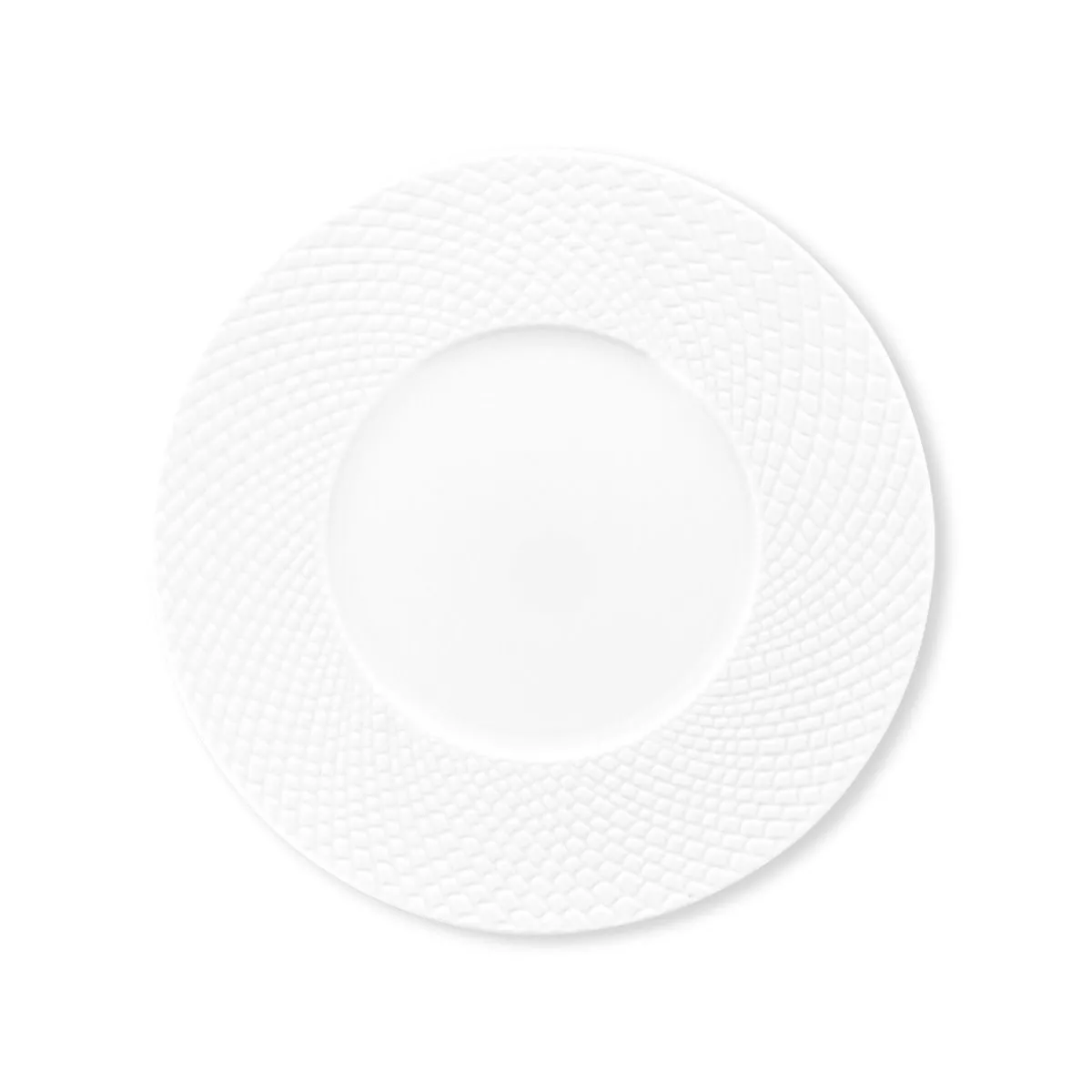 bruno evrard Assiette à Dessert Design - Décor mat et brillant