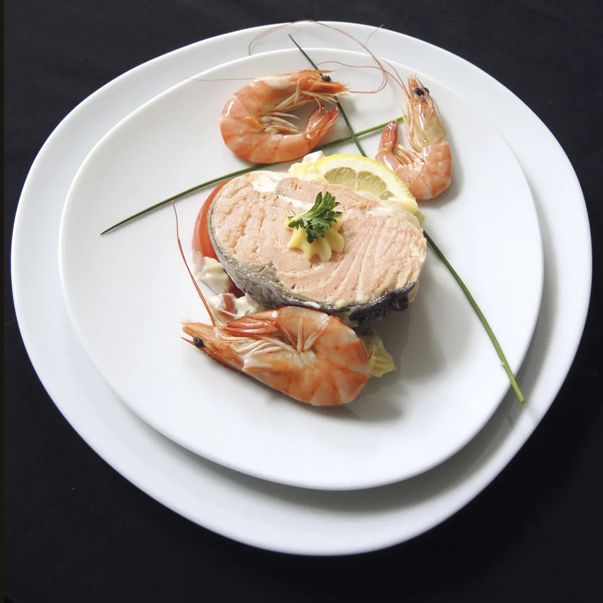 Bruno Evrard Assiette Blanche à Forme Originale - 27cm - Vaisselle Chic Et Tendance