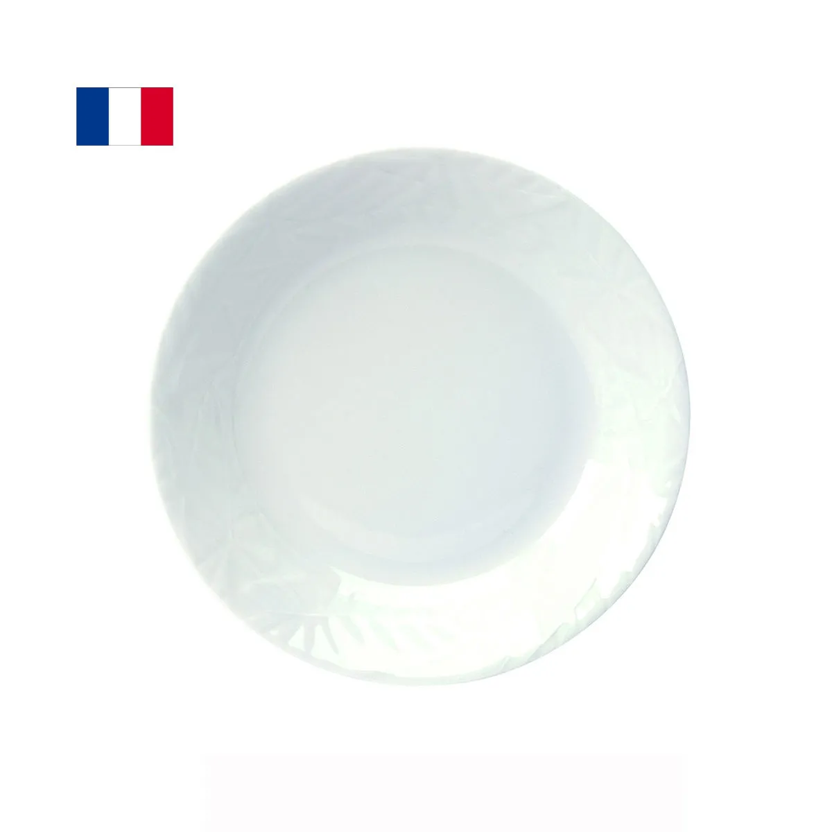 bruno evrard Assiette creuse AUNAY porcelaine française 19cm