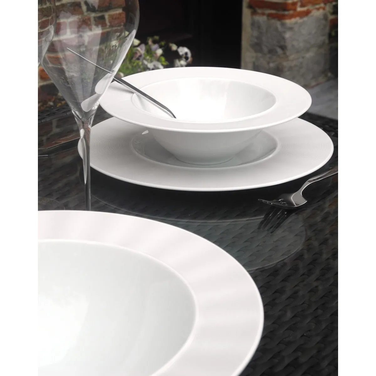 Bruno Evrard Assiette Creuse En Porcelaine - Vaisselle Design & Chic