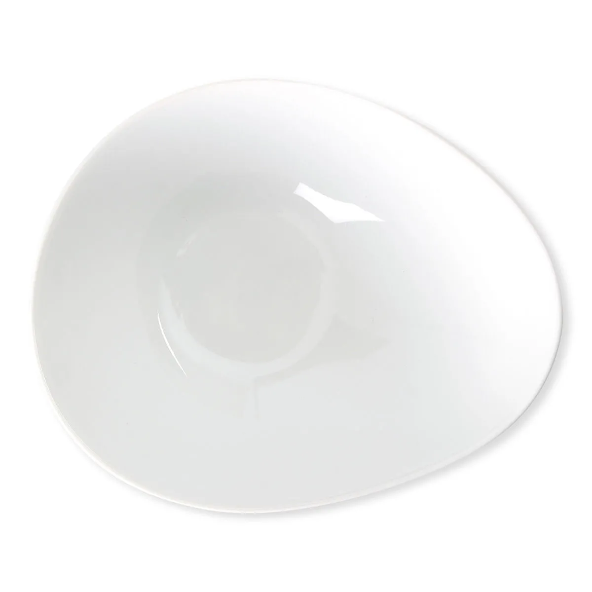 Bruno Evrard Assiette Creuse Et Asymétrique Design En Porcelaine
