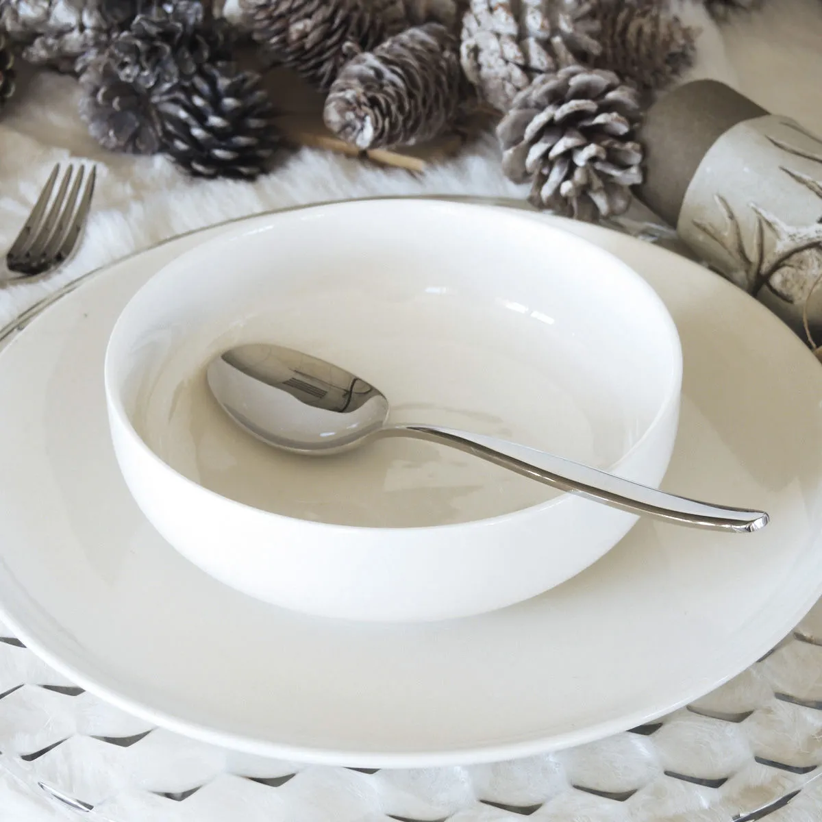Bruno Evrard Assiette Creuse Et Blanche - Vaisselle Chic Et Design