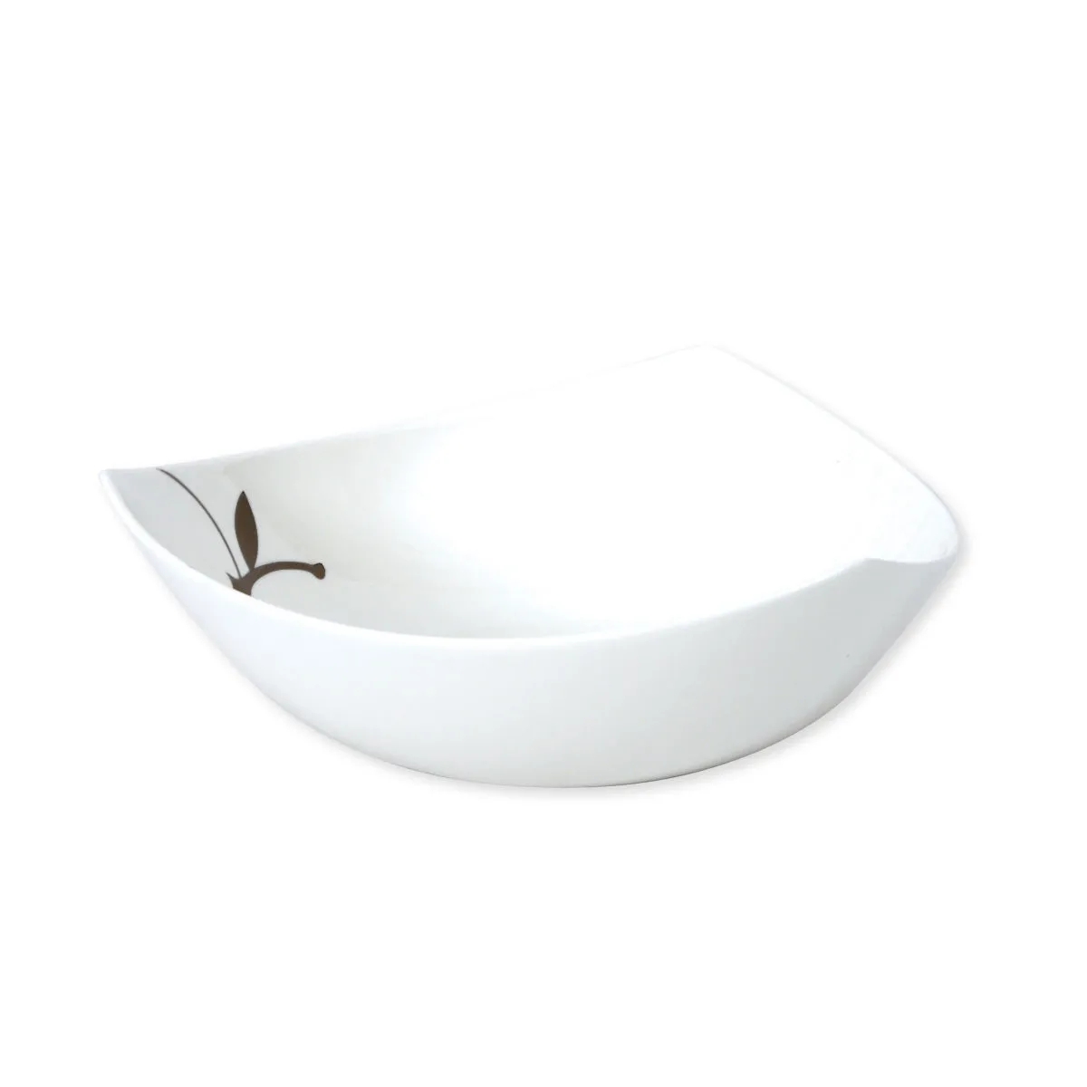 bruno evrard Assiette creuse porcelaine fine 20cm - Vaisselle Chic