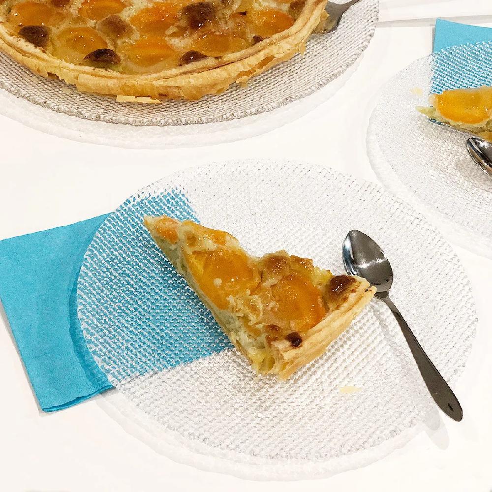 Bruno Evrard Assiette Dessert En Verre Transparent 22cm - LISA