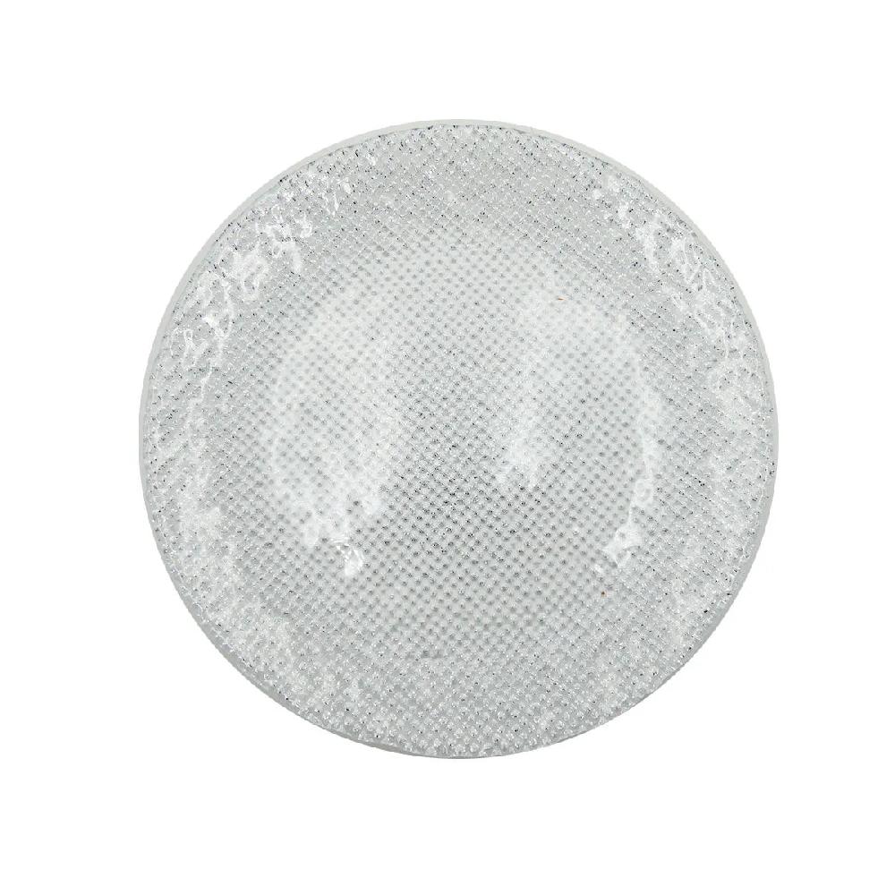 bruno evrard Assiette dessert en verre transparent 22cm - LISA