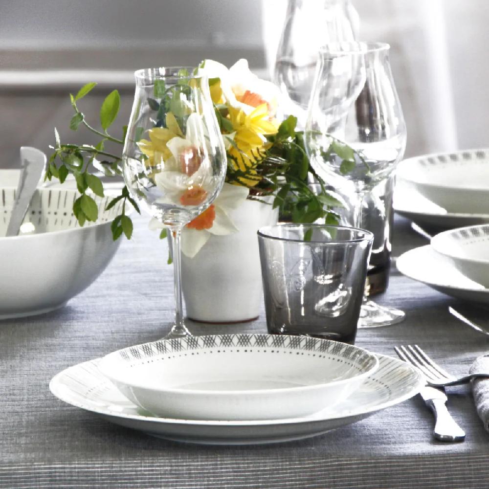 Bruno Evrard Assiette Dessert Porcelaine 21cm - Vaisselle SOLNA