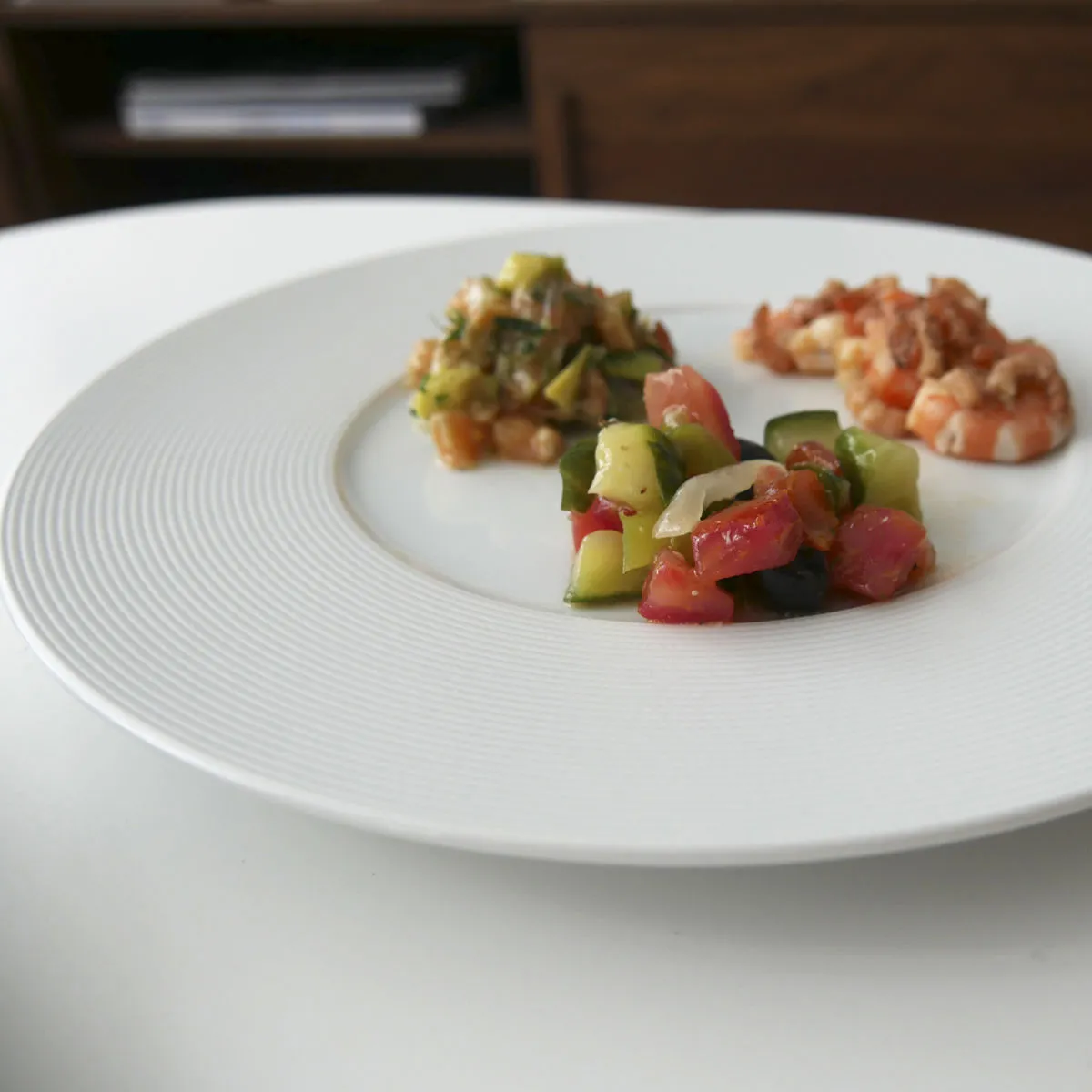 Bruno Evrard Assiette Plate Blanche En Porcelaine 27cm - SOLARA