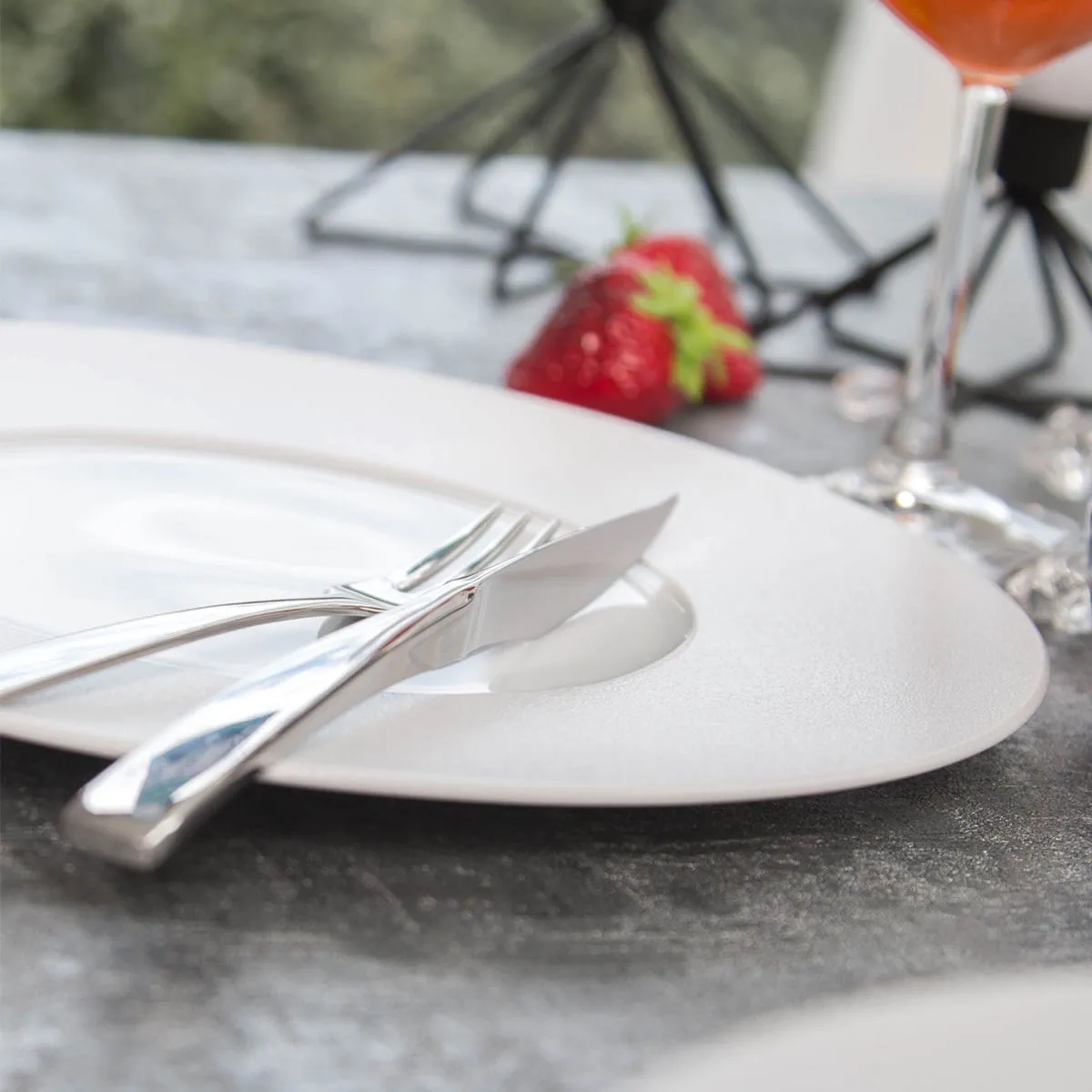Bruno Evrard Assiette Plate En Porcelaine Blanche - Vaisselle Design