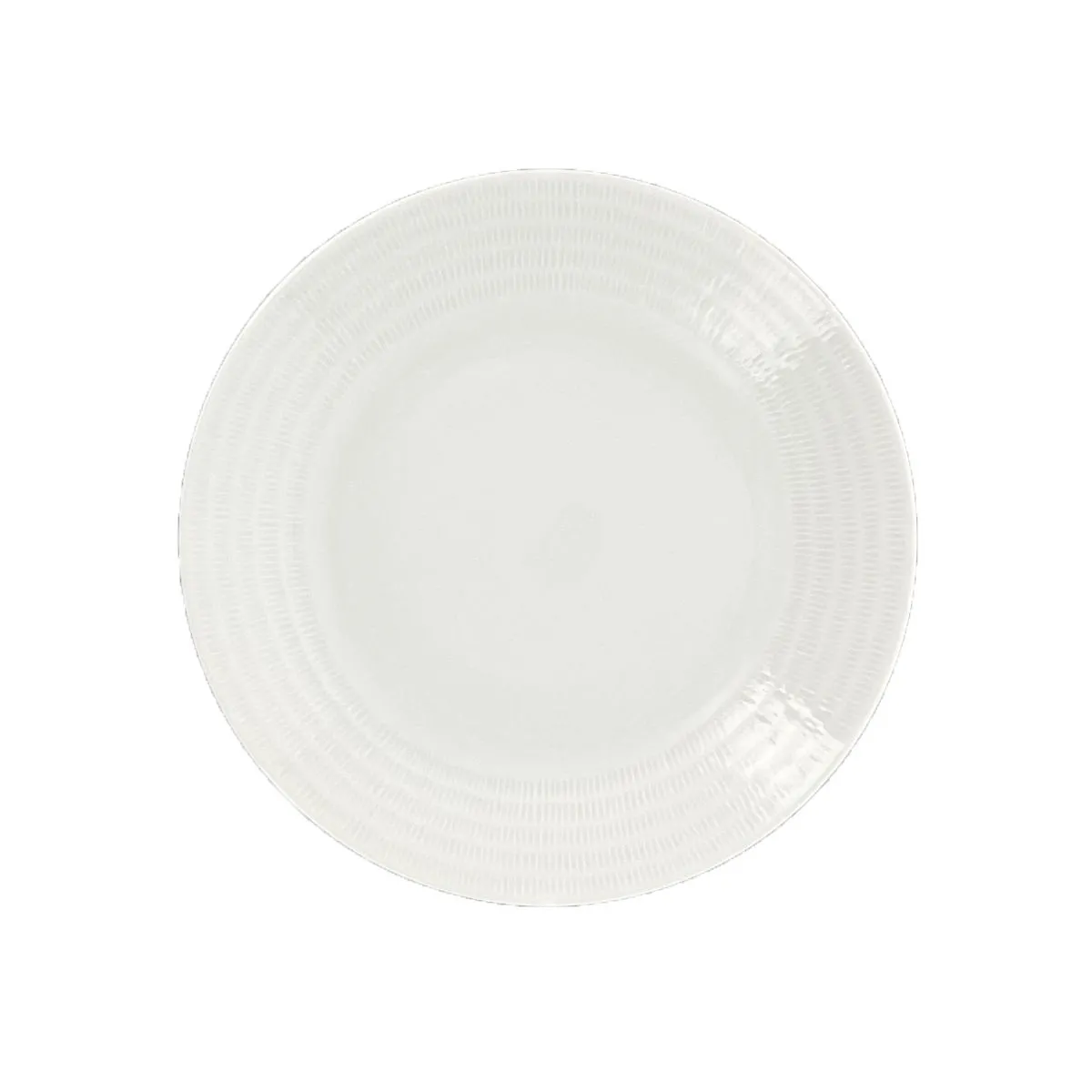 bruno evrard Assiette plate en porcelaine - CHISSAY- Bruno Evrard