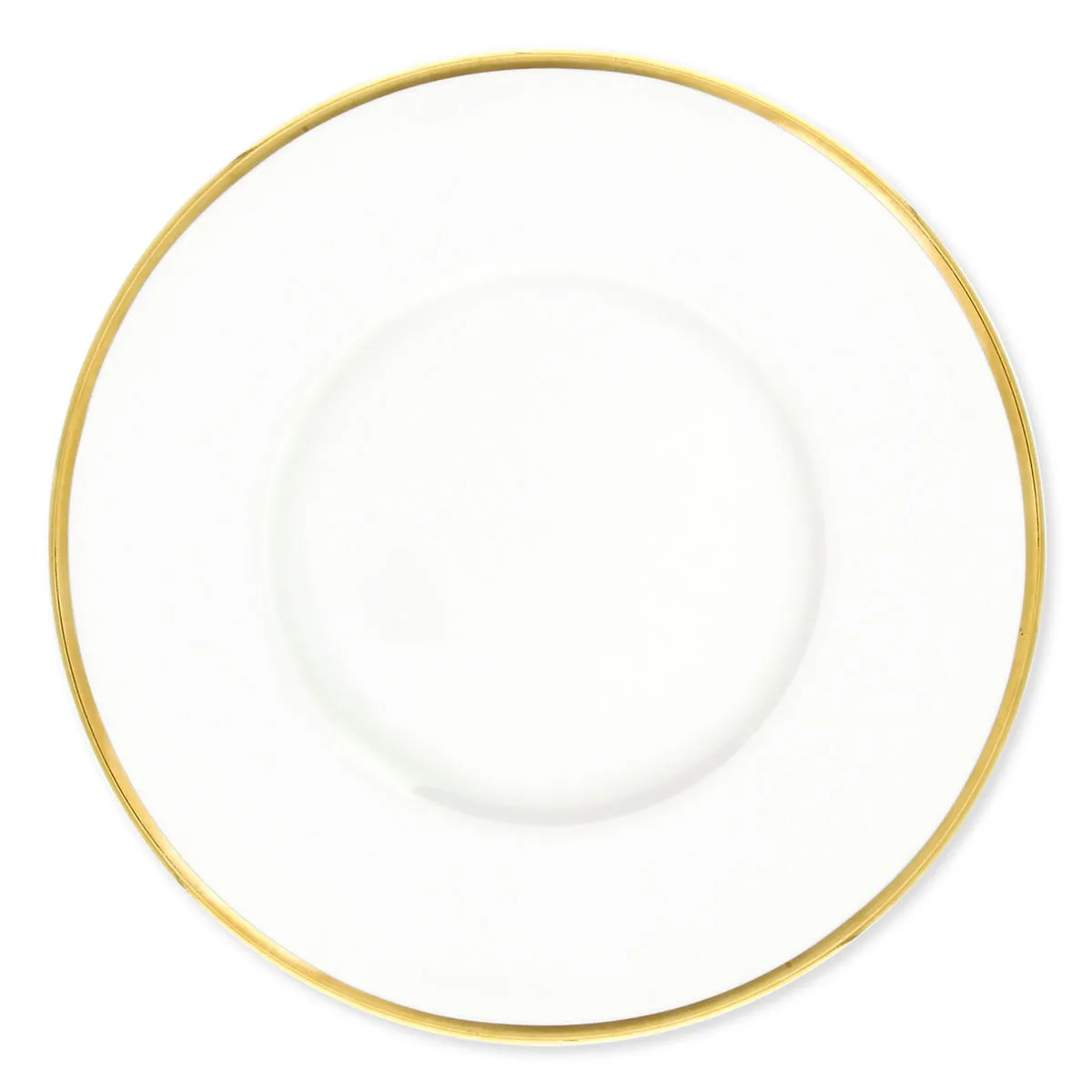 bruno evrard Assiette plate en porcelaine filet or - 29cm - RITZO