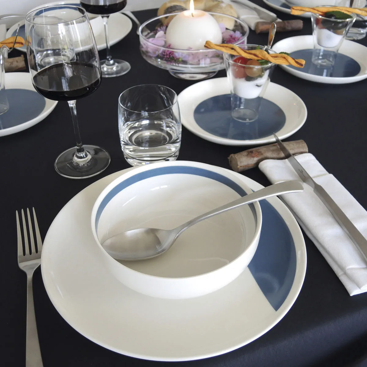 Bruno Evrard Assiettes LOUISON En Porcelaine - Vaisselle Design