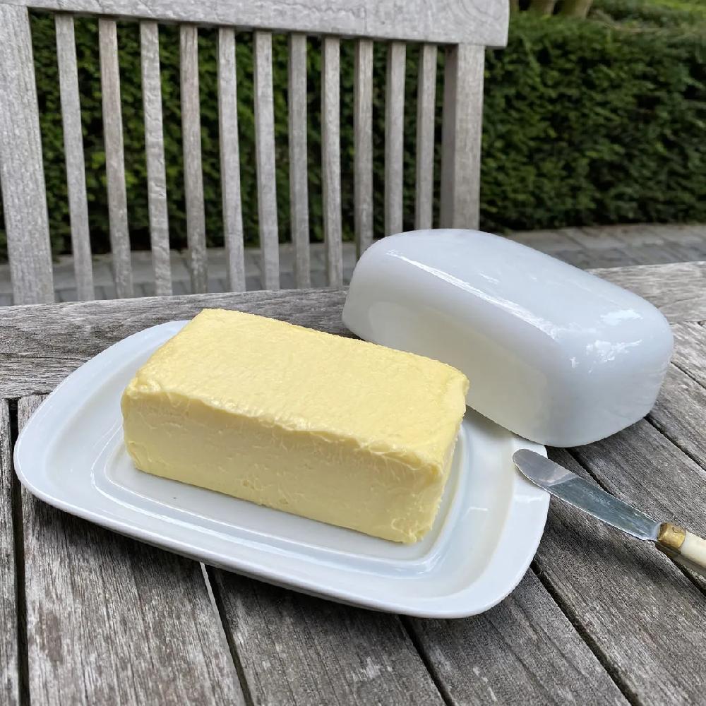 Bruno Evrard Beurrier En Porcelaine France - MAINTENON