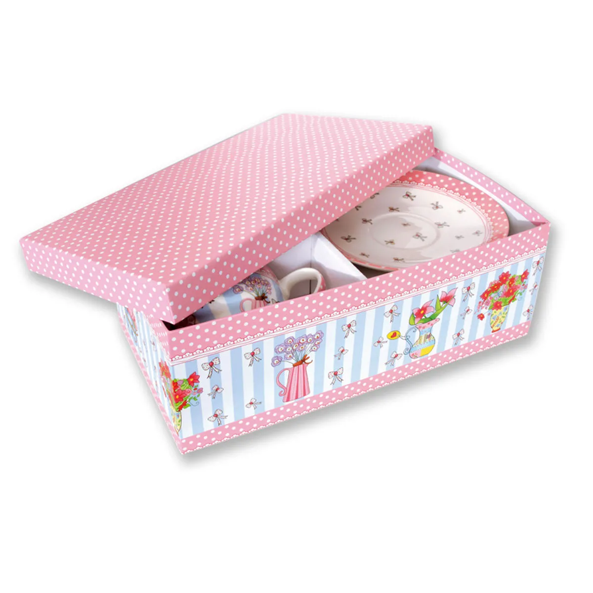 Bruno Evrard Boite De 2 Paire-déjeuners En Porcelaine POPPY 30cl