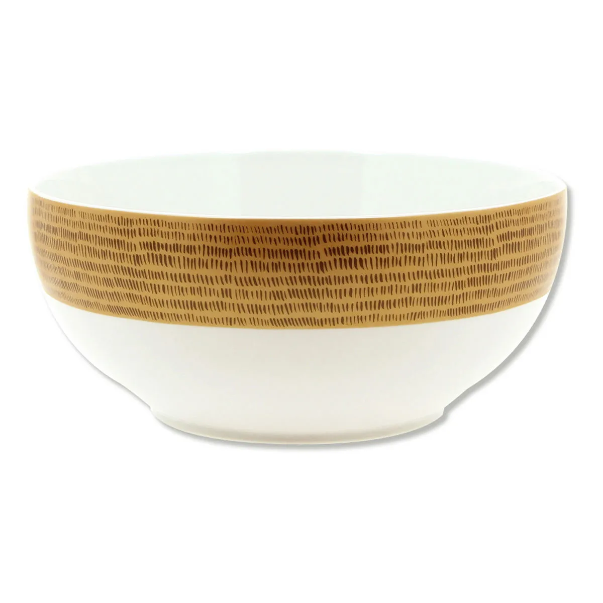 bruno evrard Bol Design à salade en porcelaine blanche - Vaisselle Chic et Tendance