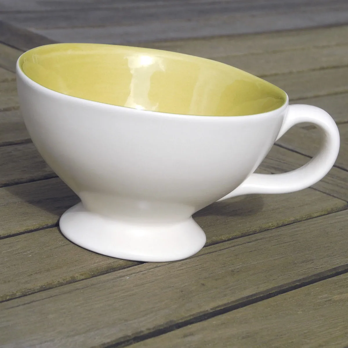 Bruno Evrard Bol Jumbo Couleur Vert Anis - Vaisselle Design Et Chic