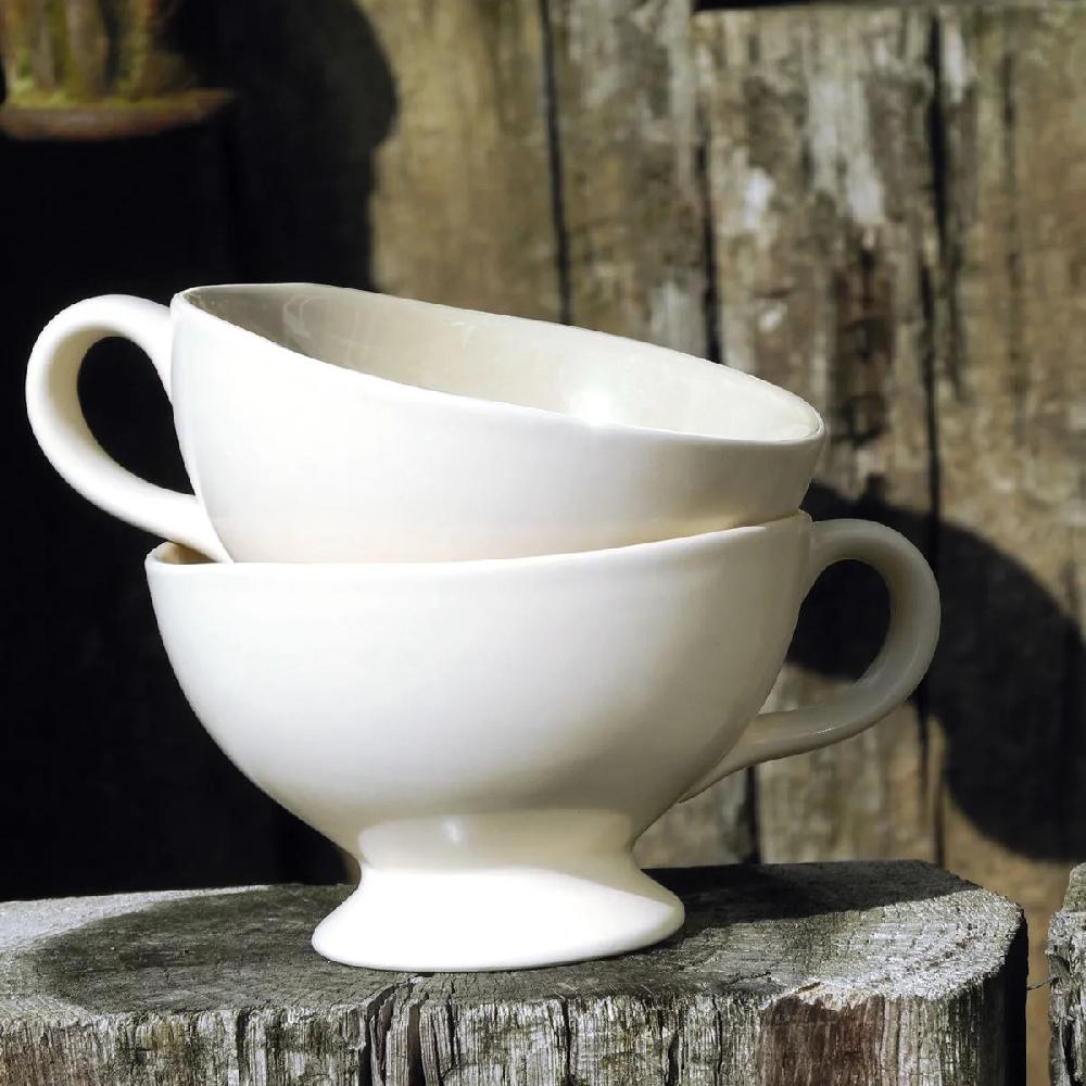 Bruno Evrard Bol Jumbo En Faïence Couleur Ivoire - Vaisselle Design Et Originale