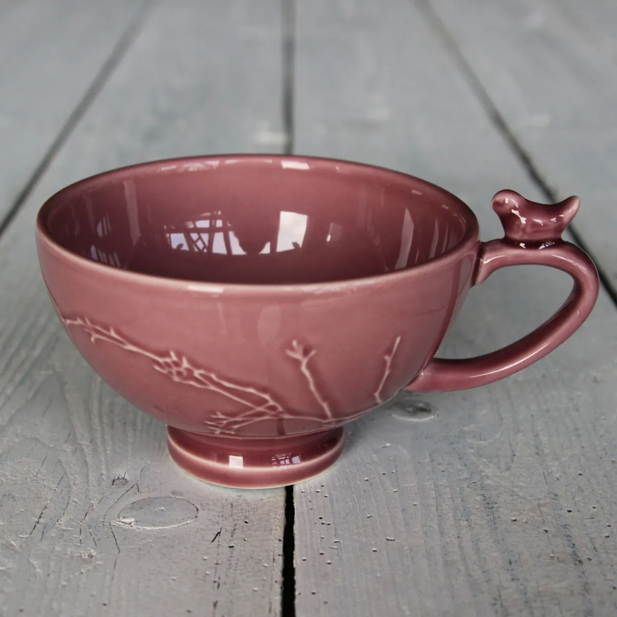 Bruno Evrard Bol Jumbo Rose En Faïence 50cl - Vaisselle Charme