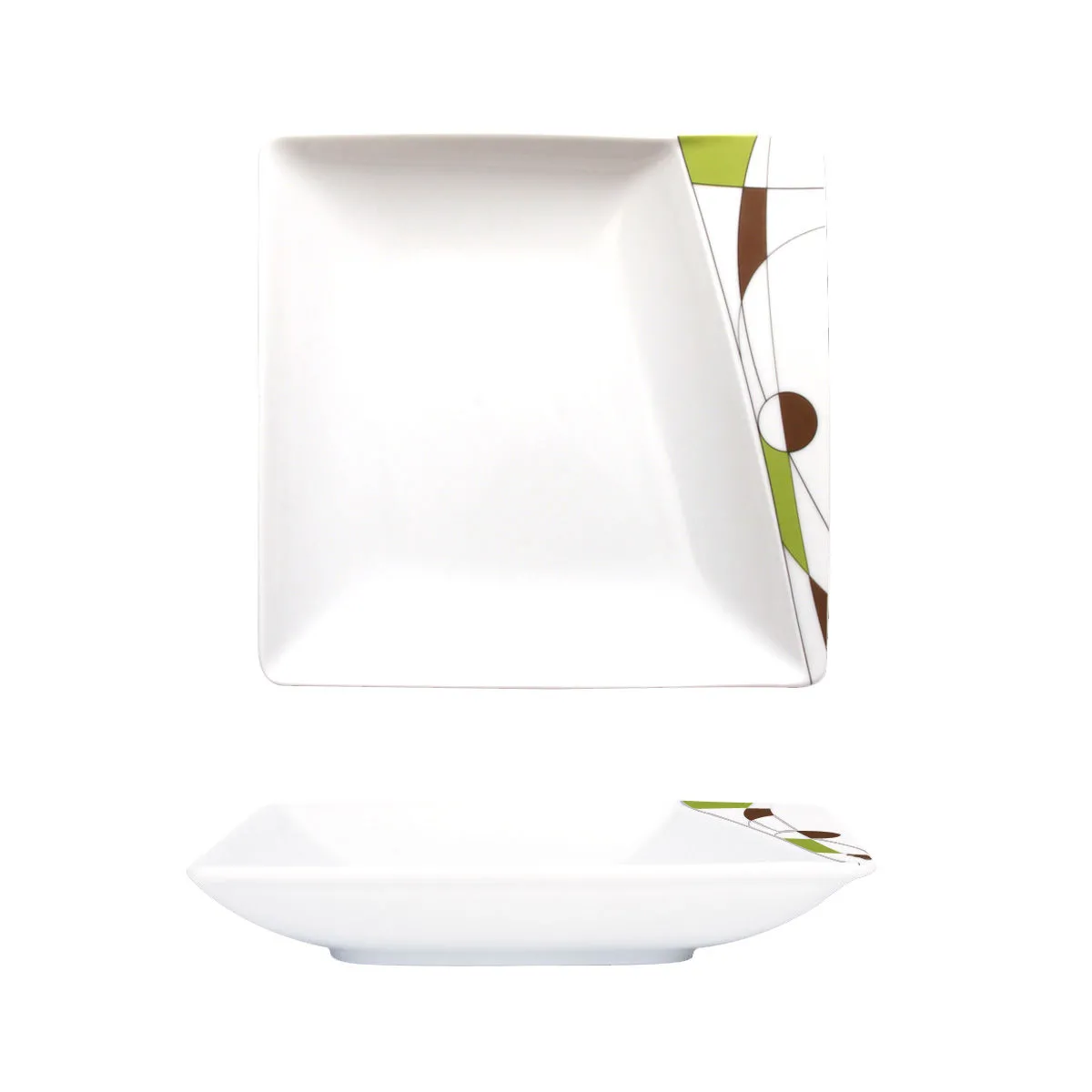 bruno evrard Assiette creuse en porcelaine 20cm