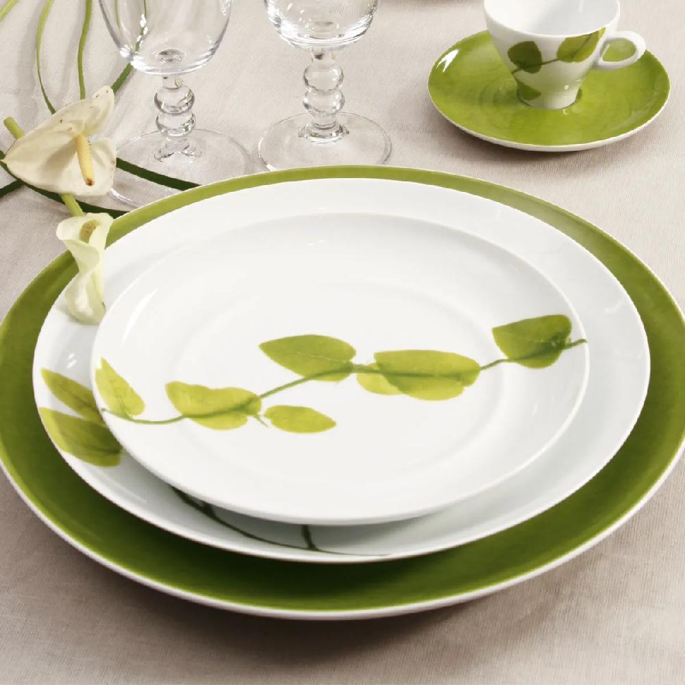 Bruno Evrard Assiette Dessert En Porcelaine 22cm