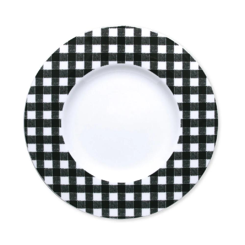 bruno evrard Assiette dessert en porcelaine 23cm