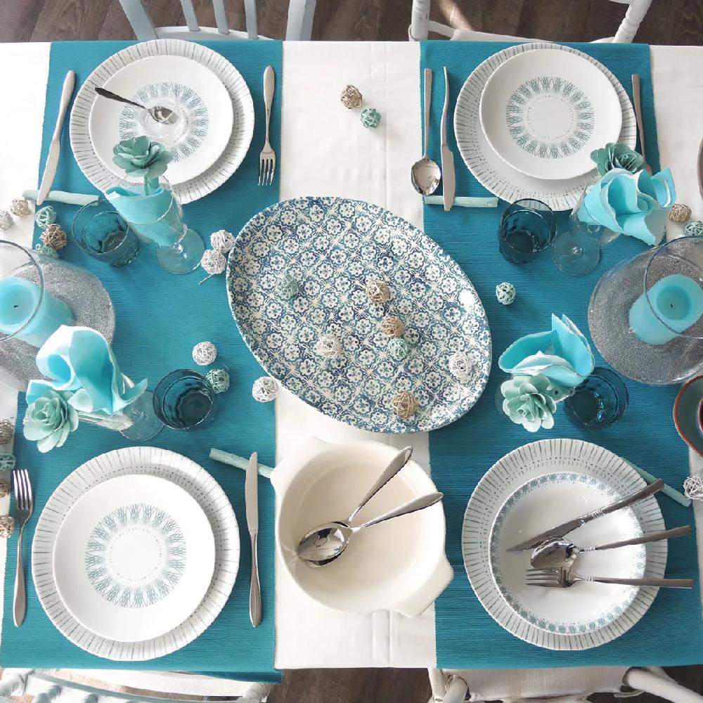 Bruno Evrard Assiette Plate Porcelaine 27cm - SOLNA