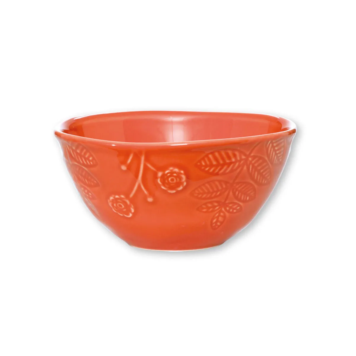 bruno evrard Bol à salade corail en faïence 16cm