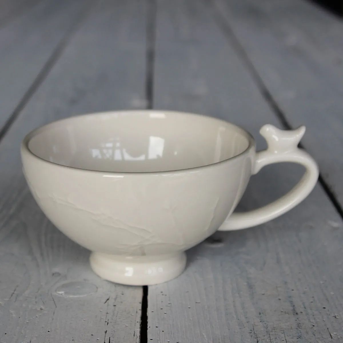 Bruno Evrard Bol Jumbo En Faïence Ivoire 50cl