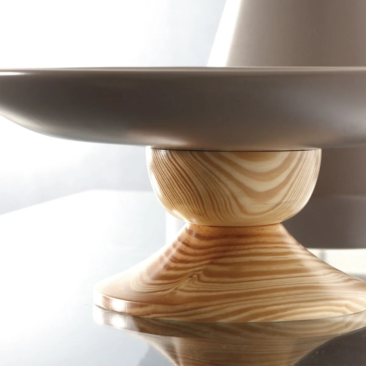 Bruno Evrard Coupe Sur Pied En Céramique 35cm