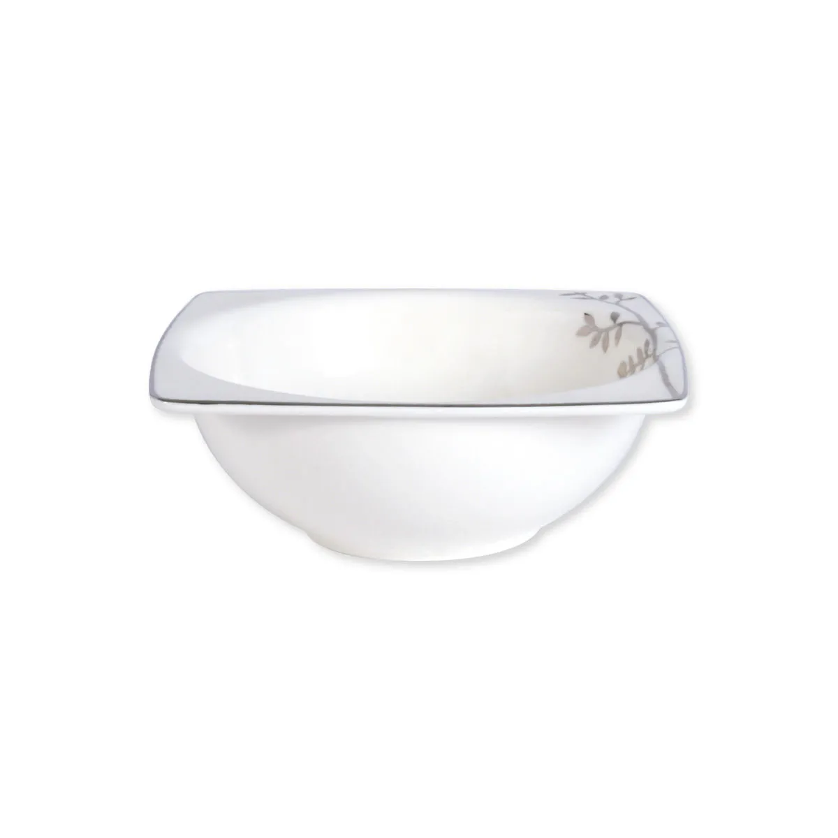 bruno evrard Coupelle en porcelaine 13cm - SILVER