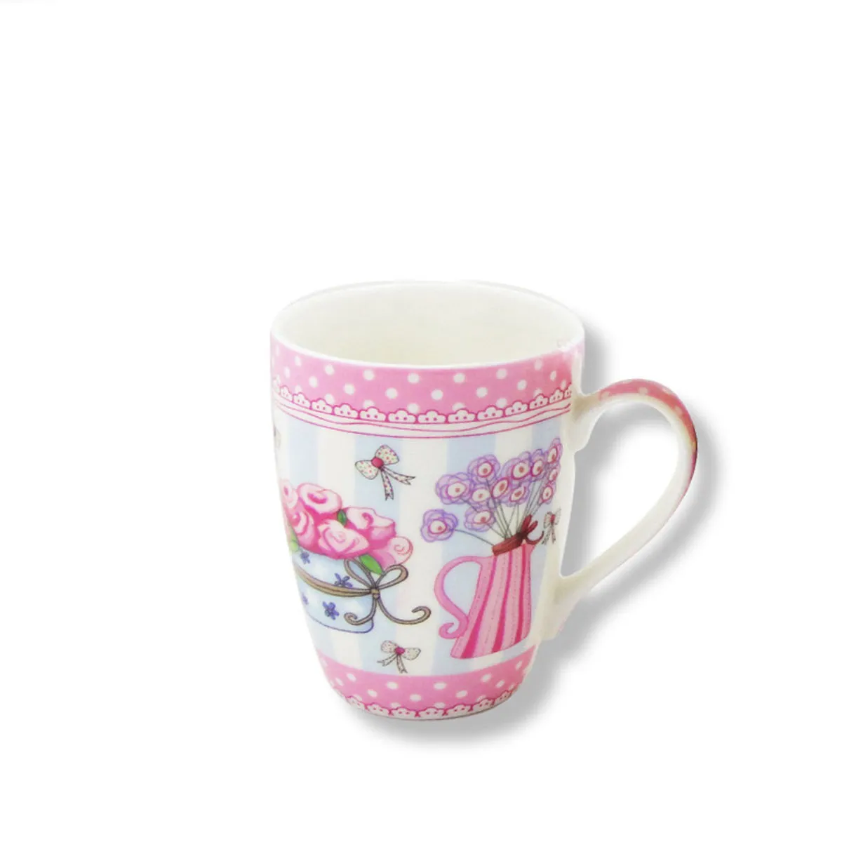 bruno evrard Mug en porcelaine 32cl POPPY