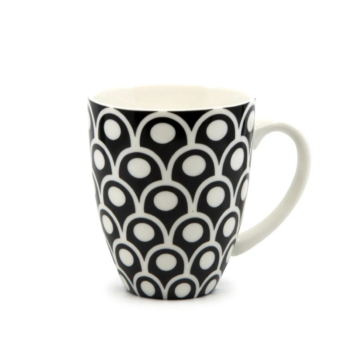 bruno evrard Mug en porcelaine 36cl PEACOCK